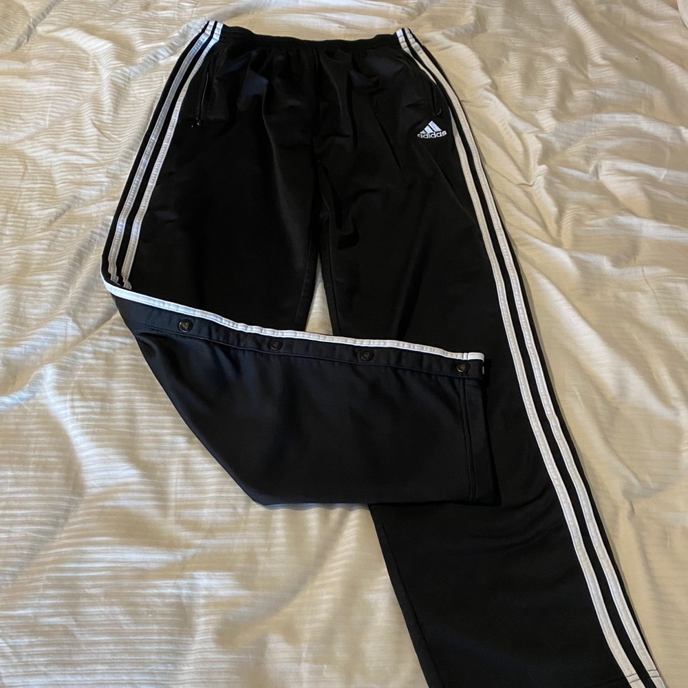 Vintage 3 Stripes Snap Button Tearaway Track Pants